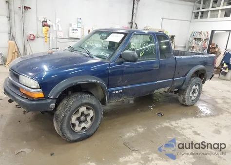 2001 Chevrolet S-10 Ls from USA, damaged, VIN 1GCCT19W618243591